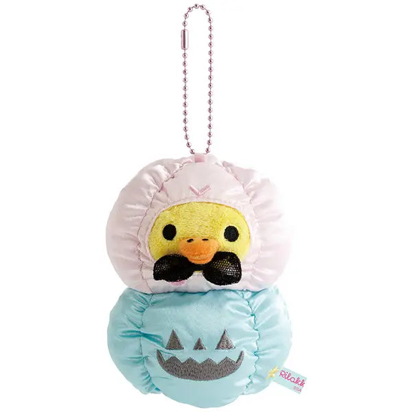 San-X | Rilakkuma Pastel Halloween Hanging Plush Toy - Kiiroitori
