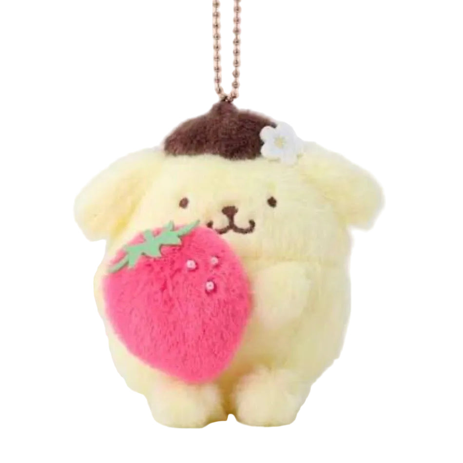 Sanrio | Sanrio Characters Strawberry Friends Mascot - Pompompurin
