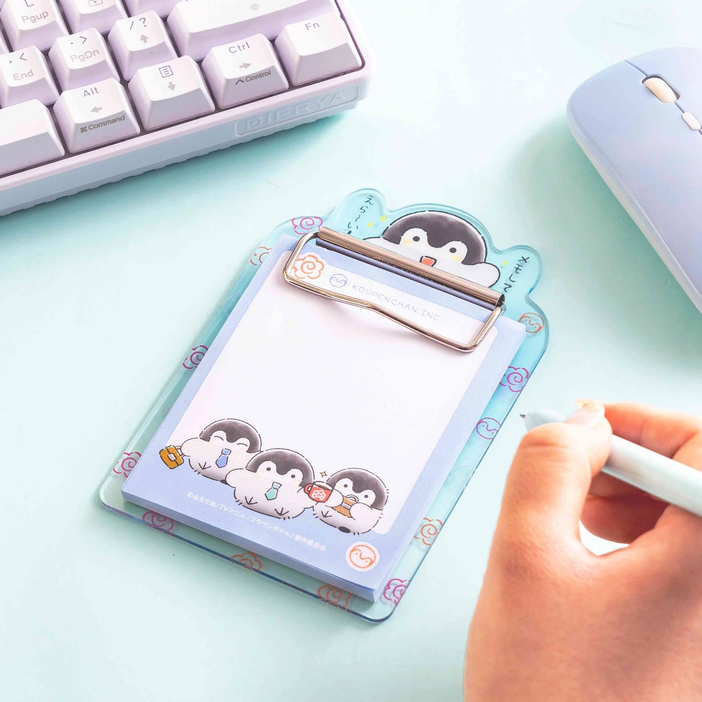 Koupen-Chan | Koupen-chan TV Anime “Hanamaru Life” Notepad With Acrylic Binder