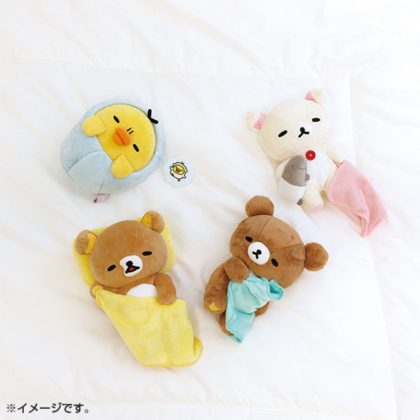 San-X | Rilakkuma Together Suyasuya Series Good Night Plush Toy - Chairoikoguma