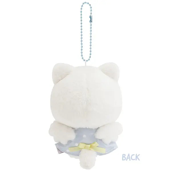 San-X | Ishiyowa-chan Can You Defeat Temptation? Angel Hanging Plush Toy - Kouhai-chan