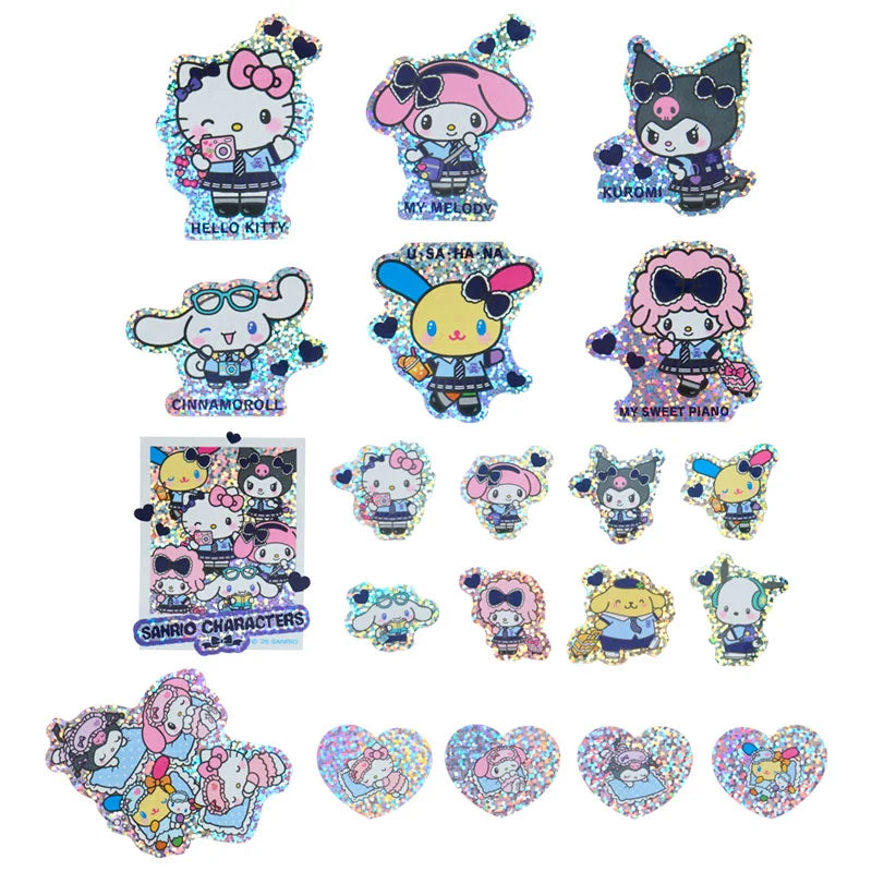Sanrio | Sanrio Characters Sparkling School Trip Sticker Pack With Case
