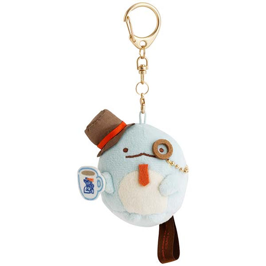 San-X | Komeda Coffee Shop x Sumikko Gurashi Hanging Plush Toy - Tokage