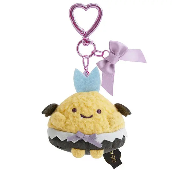 San-X | Sumikko Gurashi Angel & Devil Hanging Plush Toy - Fried Fish Tail (Devil)