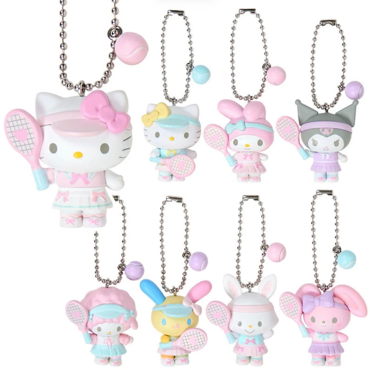 Sanrio | Sanrio Characters Girls’ Tennis Club Secret Mascot Blind Box (8 Types)