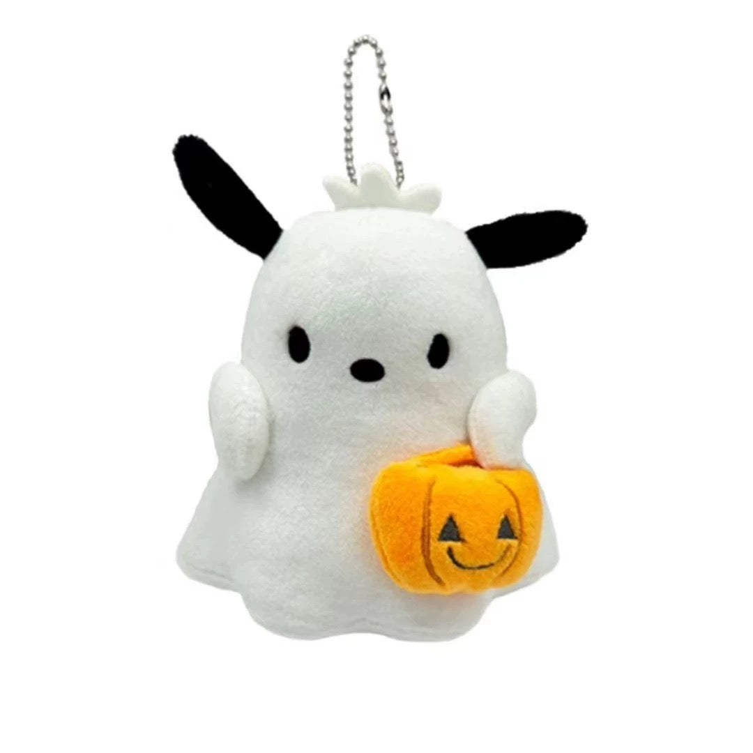 Sanrio Avail | Halloween Pumpkin Collection 2024 | Pochacco Mascot Holder