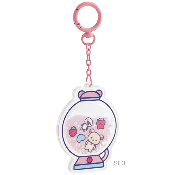 San-X | Rilakkuma Lab Theme Shaka Shaka Acrylic Keychain - Korilakkuma