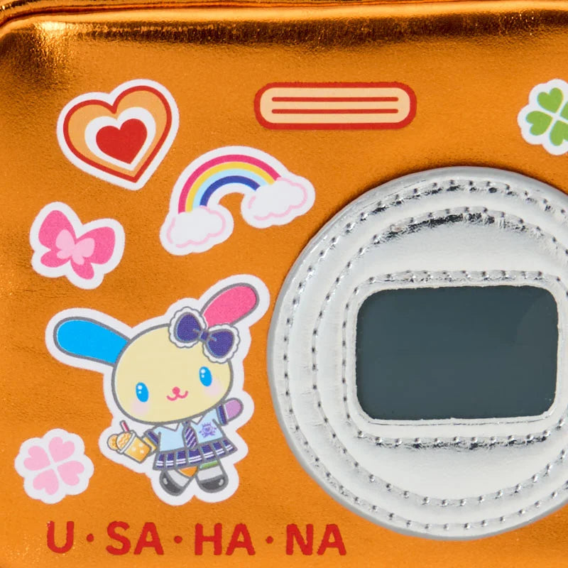 Sanrio | Sanrio Characters Sparkling School Trip Camera Style Pouch - Ushana