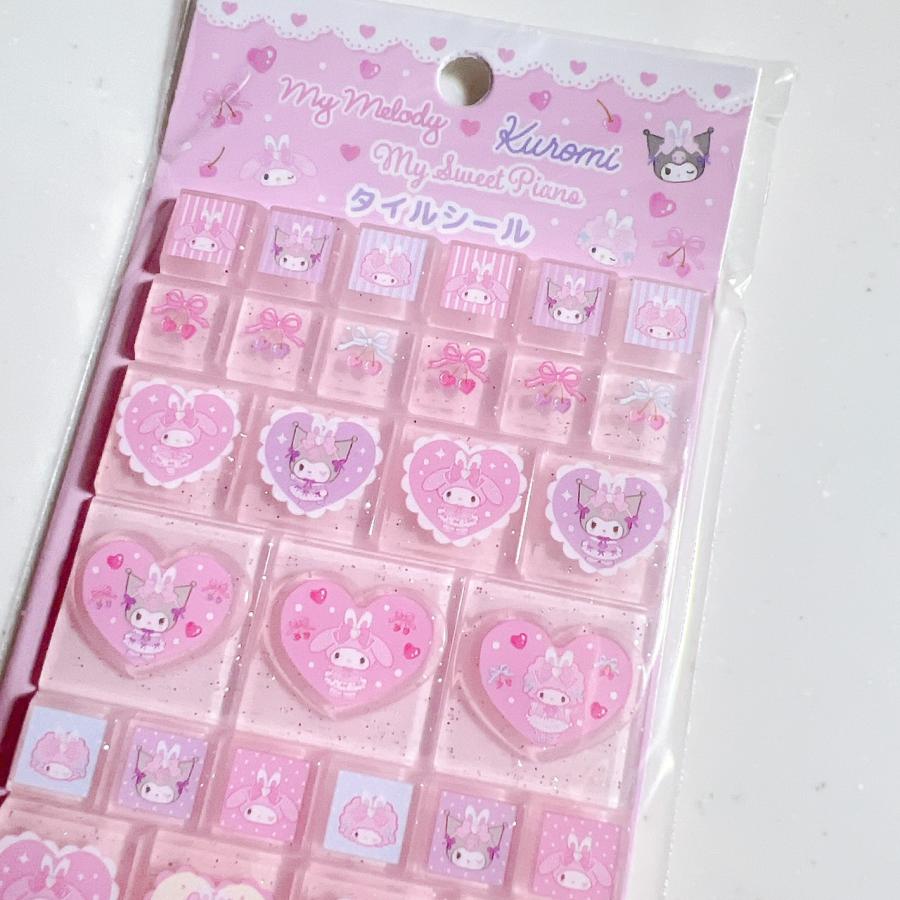 Sanrio | Sanrio Characters Style Up Ballerina Tile Sticker Sheet