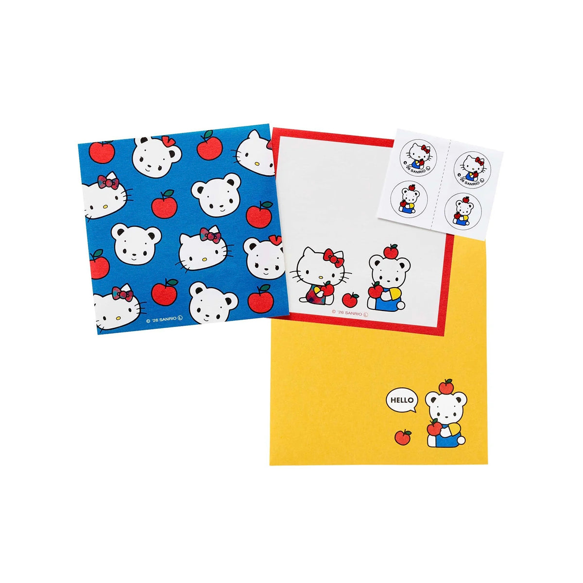 Sanrio | Familiar X Hello Kitty Collaboration Letter Set