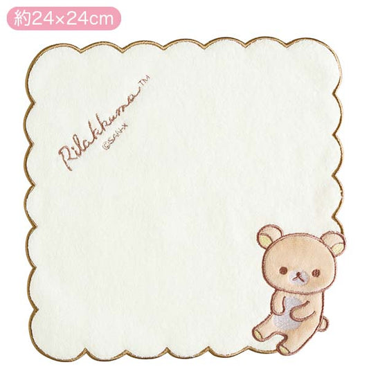 San-X | Rilakkuma Mini Towel - Rilakkuma