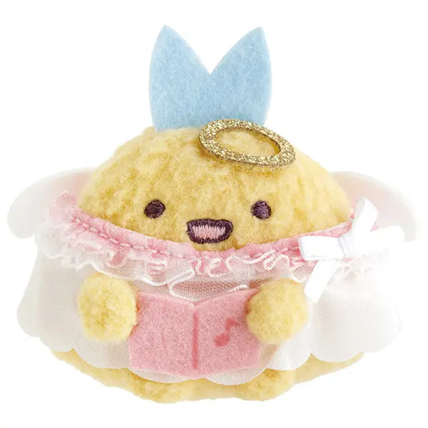San-X | Sumikko Gurashi Angel & Devil Hand-held Tenori Plush Toy - Fried Fish Tail