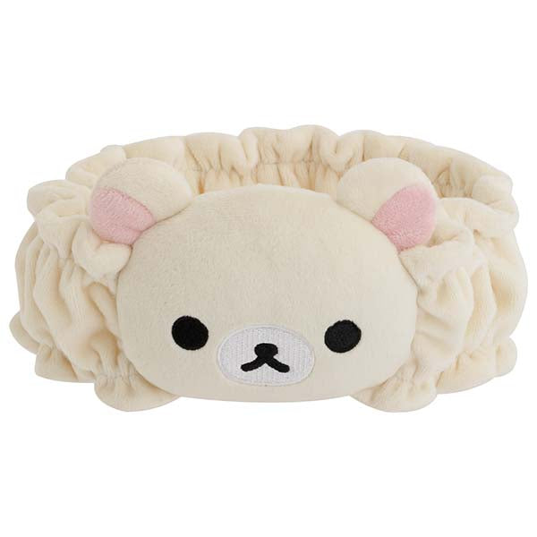 San-X | Rilakkuma BIG Face Hair Band - Korilakkuma CM55804