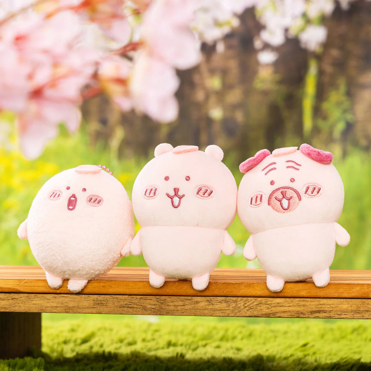 Nagano | Nagano Characters Cherry Blossom Pink Mascot - Nagano Bear