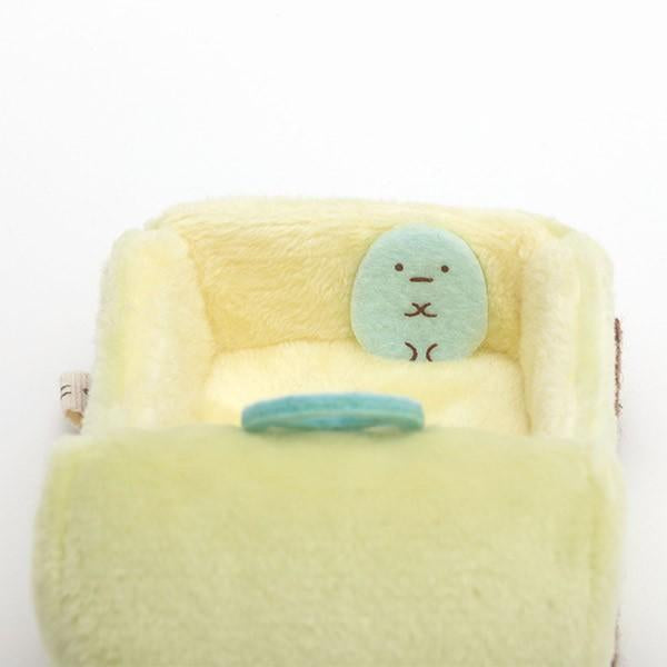 San-X | Sumikko Gurashi Collection | Sumikko Hand-helod Tenori Plush Penguin? Car MX97801
