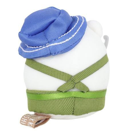 San-X | Sumikko Gurashi Private Camp Hand-held Tenori Plush Toy - Polar Bear