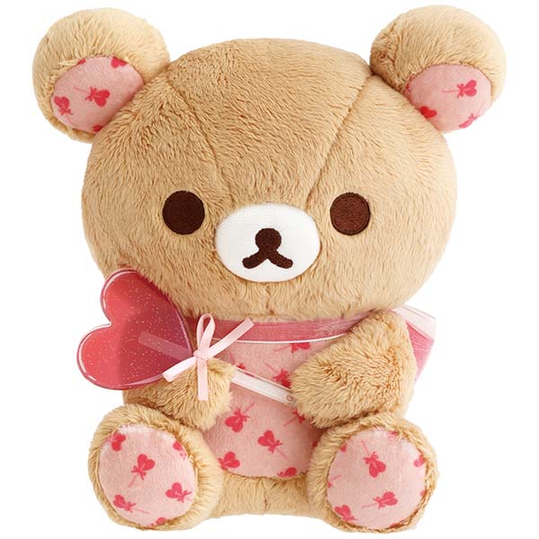 San-X | Rilakkuma Heart Collection Plush Toy - Rilakkuma