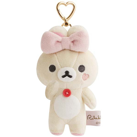San-X | Rilakkuma Makeup Rilakkuma Hanging Plush Toy - Korilakkuma