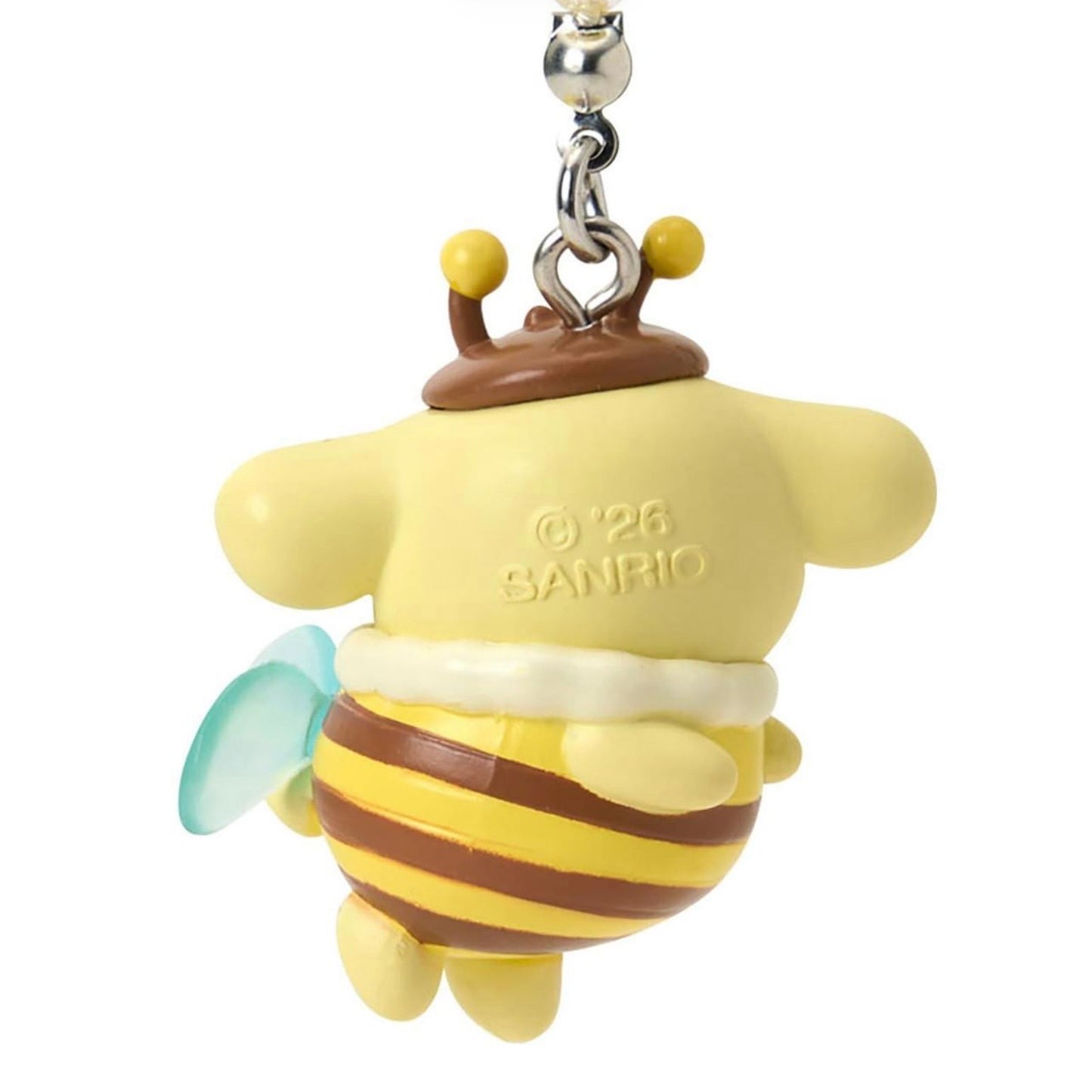 Sanrio | Sanrio Characters Flower-Loving Bee Phone Charm - Pompompurin