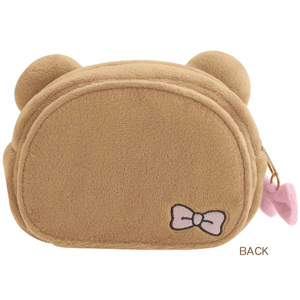 San-X | Rilakkuma Makeup Rilakkuma Mirrored Plush Pouch - Rilakkuma