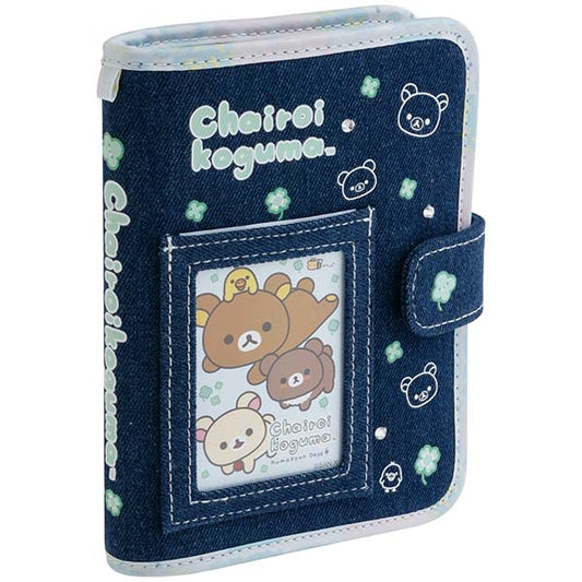 San-X | Chairoikoguma’s Kumakyun Days Denim Multi-Binder