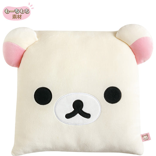 San-X | Rilakkuma Together Suyasuya Series Super Mochi Mochi Cushion - Korilakkuma