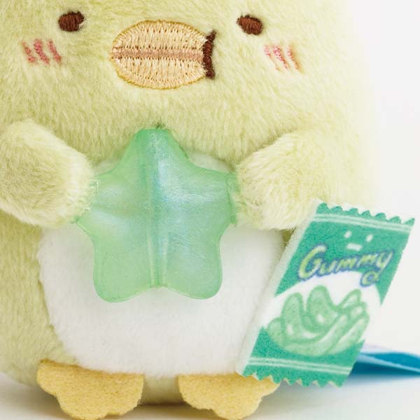 San-X | Sumikko Gurashi Gummy Party Hand-held Tenori Plush Toy - Penguin?