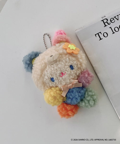 AS KNOW AS plus x Sanrio Characters Fluffy Animal Series Mascot