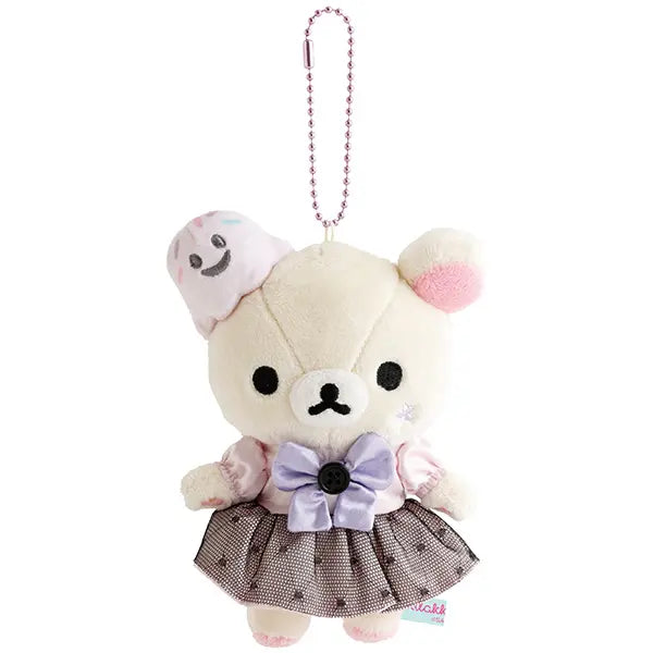 San-X | Rilakkuma Pastel Halloween Hanging Plush Toy - Korilakkuma