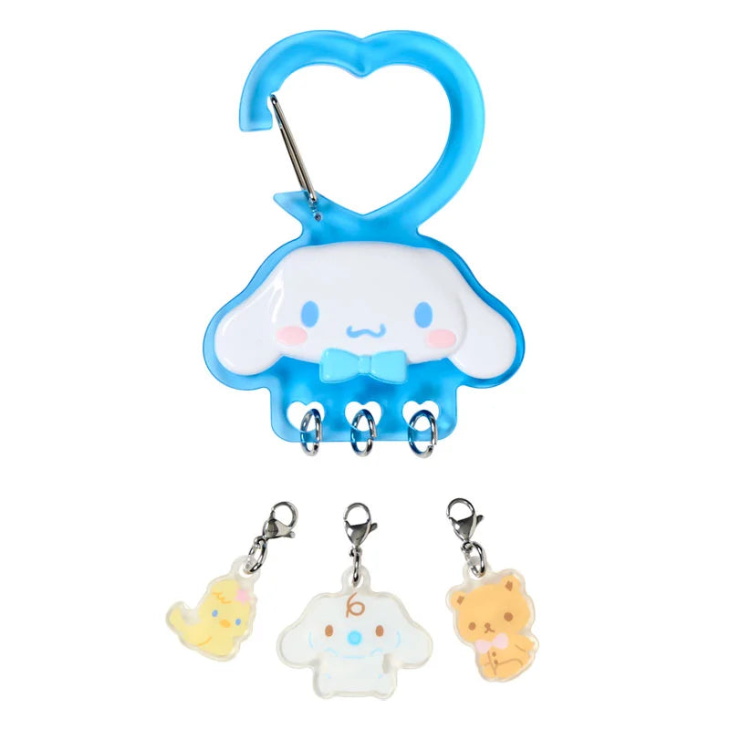 Sanrio | Sanrio Characters With Your Favorite Friend Carabiner Keychain - Cinnamoroll