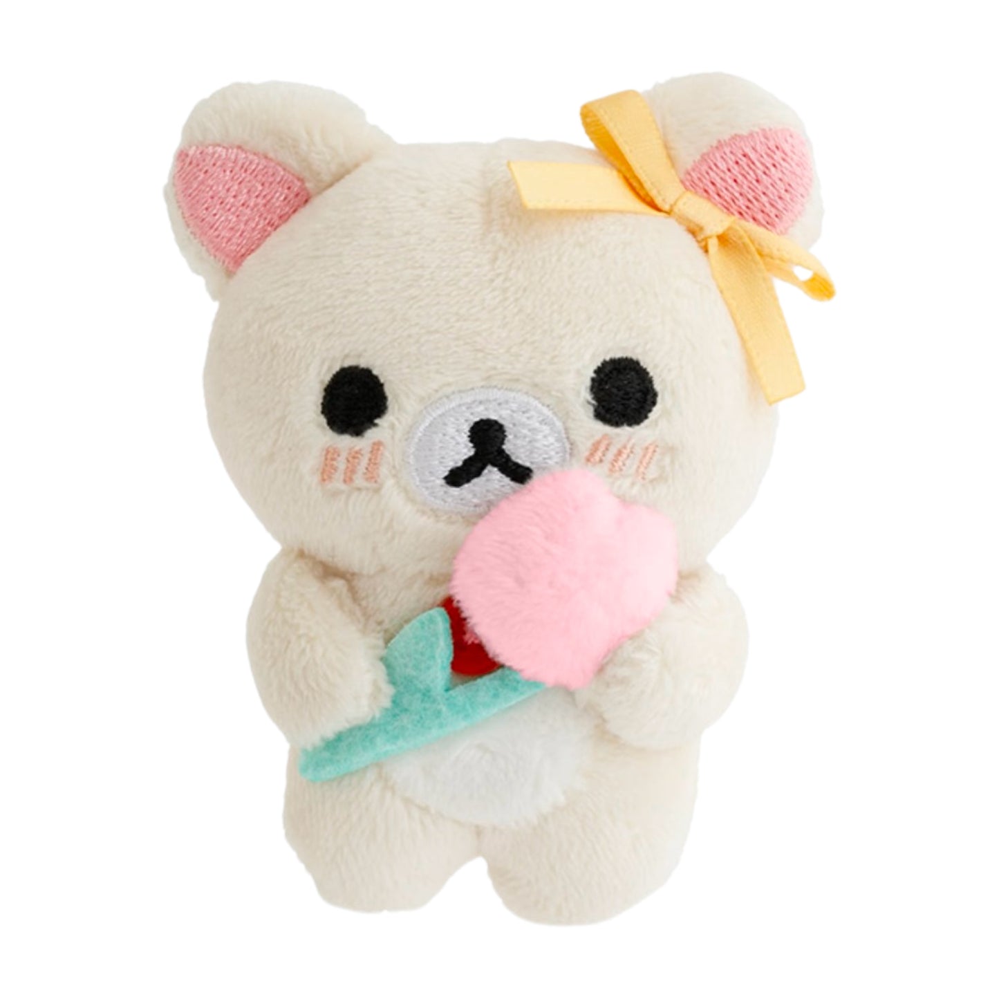 San-X | Rilakkuma Store Limited Tulip Plush Badge - Korilakkuma