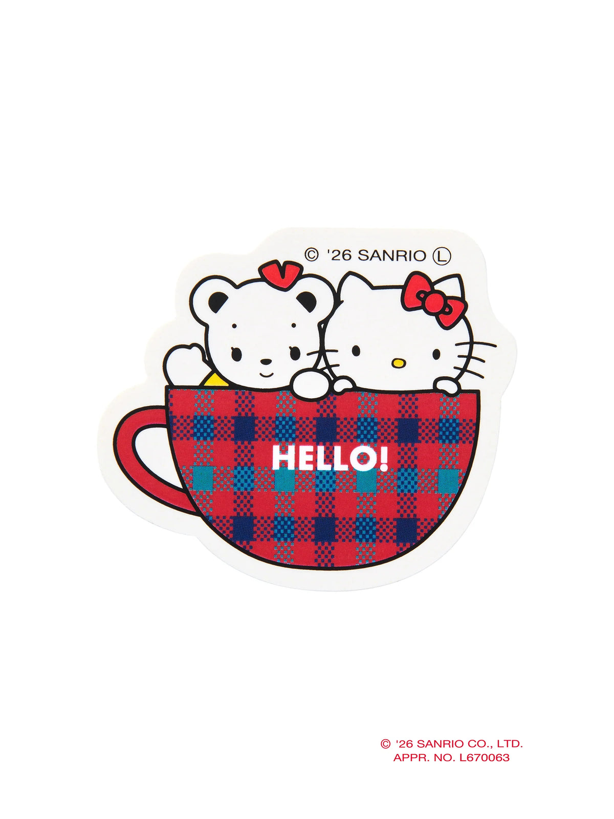 Sanrio | Familiar X Hello Kitty Collaboration Sticker