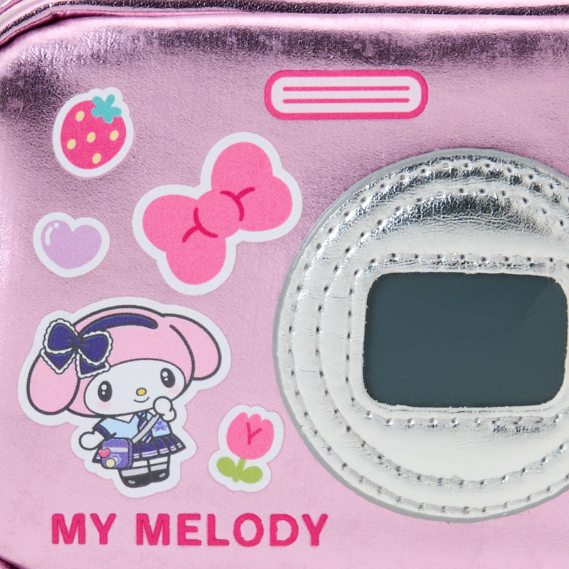 Sanrio | Sanrio Characters Sparkling School Trip Camera Style Pouch - My Melody