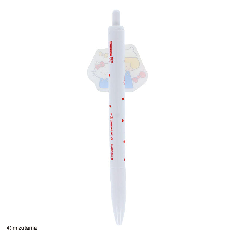 Sanrio | Mizutama x Sanrio Characters Ballpoint Pen With Plate - Hello Kitty