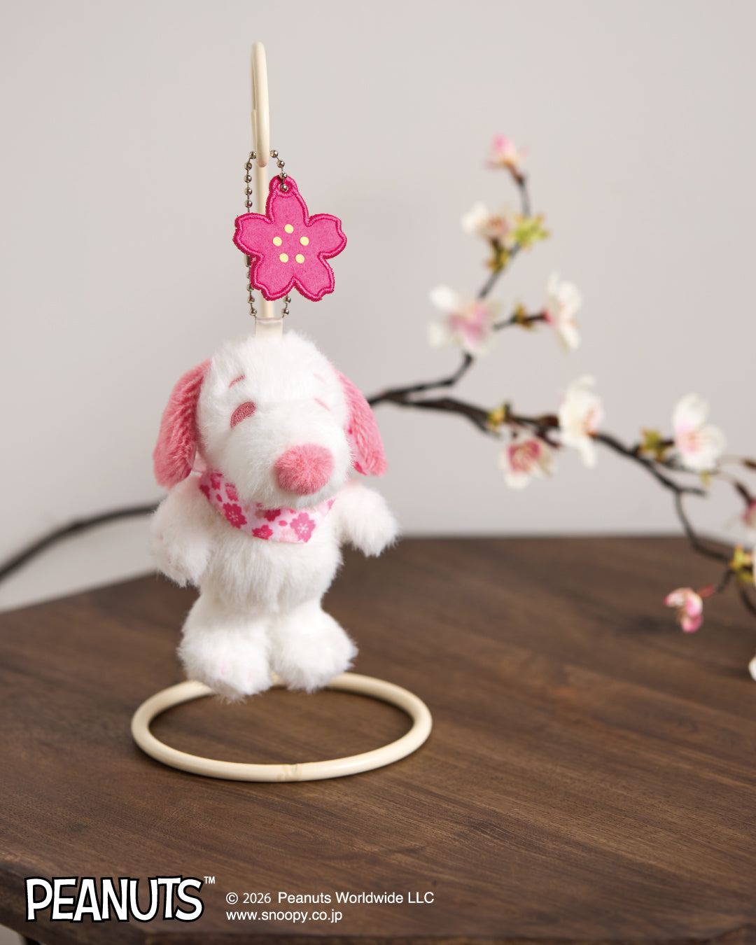 PEANUTS |  Snoopy Sakura Mascot