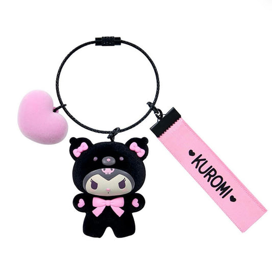 Sanrio | Sanrio Characters Makkuro Animaruzu Keychain - Kuromi