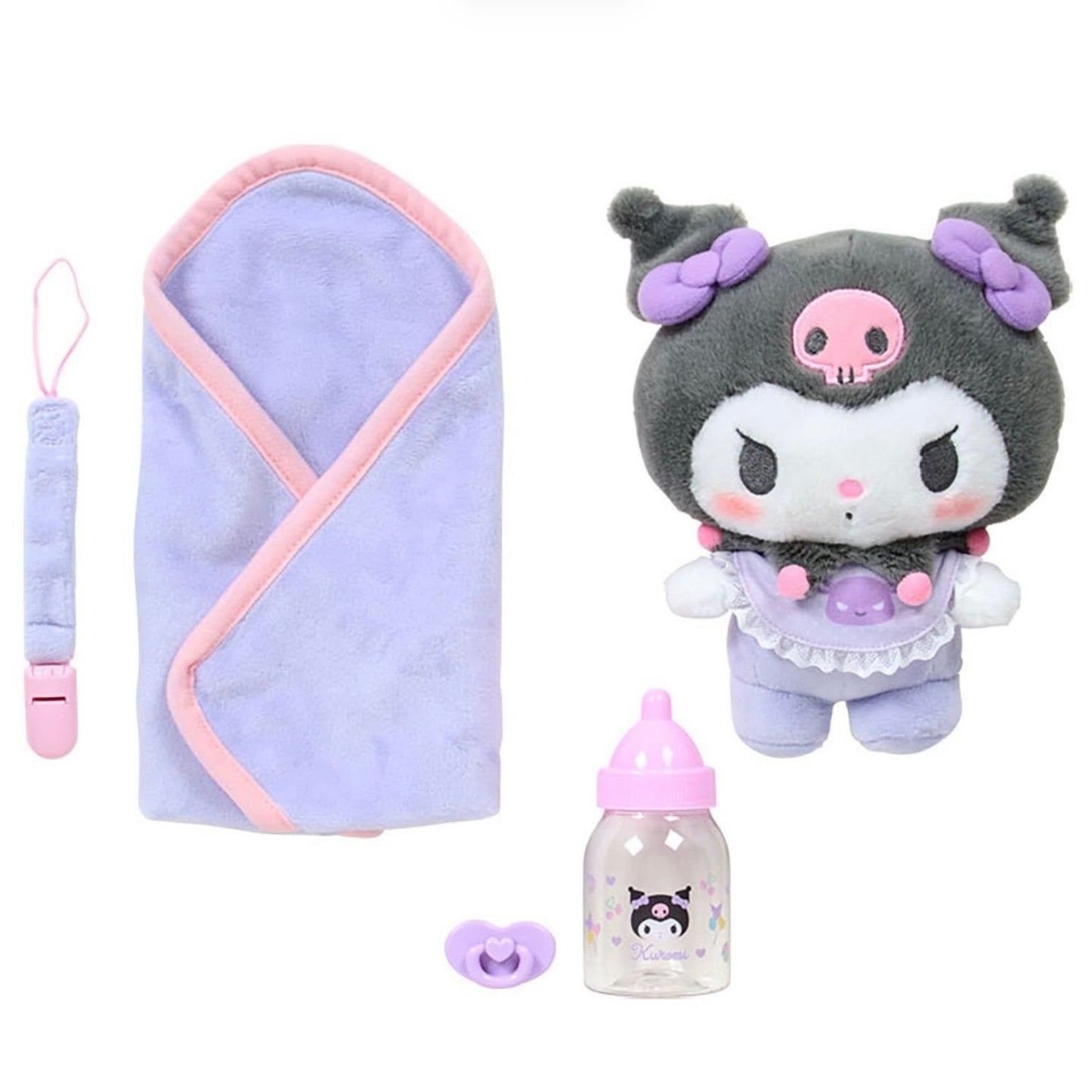 Sanrio | Sanrio Characters Baby Plush Care Set - Kuromi