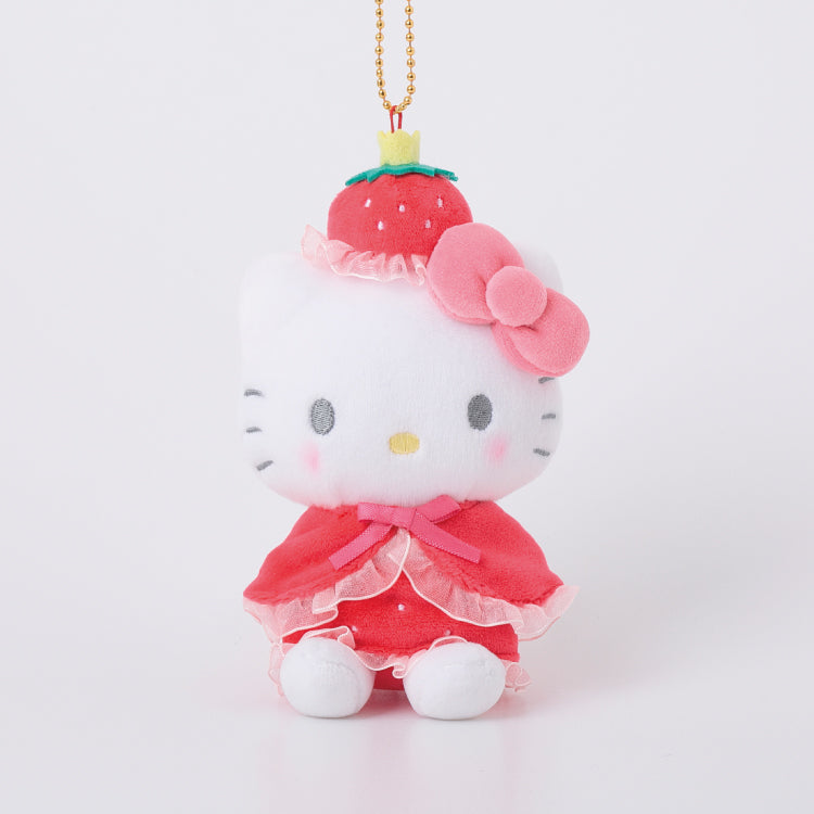 Sanrio | Sanrio Characters Ichigo Shimbun 50th Anniversary Strawberry Crown Mascot