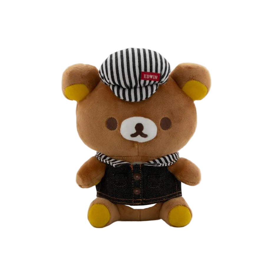 San-X | EDWIN X Rilakkuma Denim House Limited Plush Toy - Rilakkuma