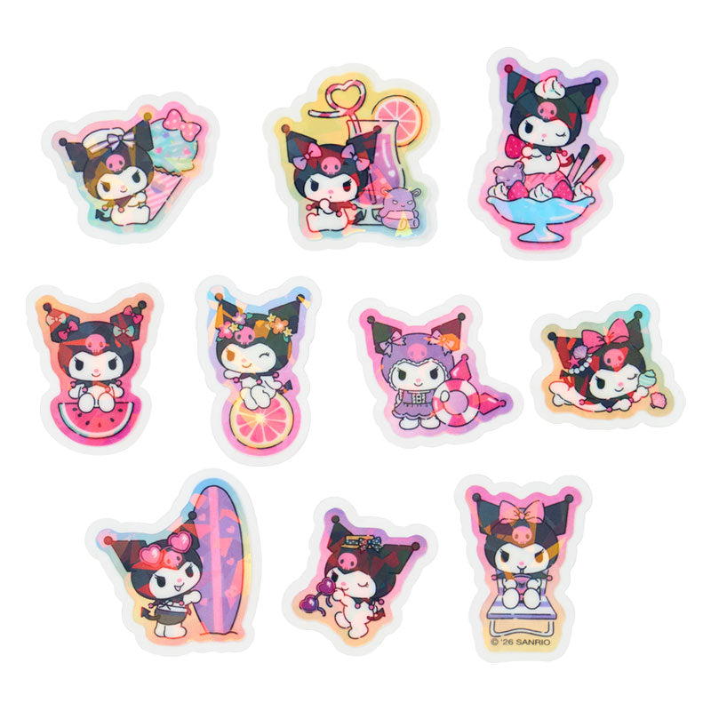 Sanrio | Sanrio Characters Summer Themed Sticker Pack - Kuromi