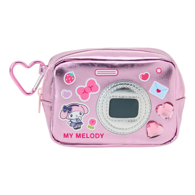 Sanrio | Sanrio Characters Sparkling School Trip Camera Style Pouch - My Melody