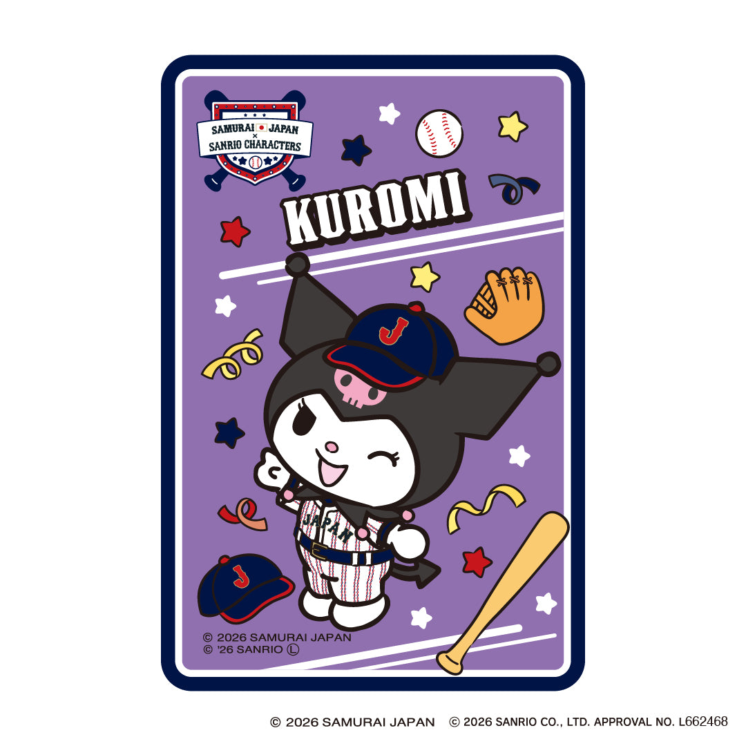 Sanrio | Samurai Japan x Sanrio Characters Clear Card Blind Box (10 Types)