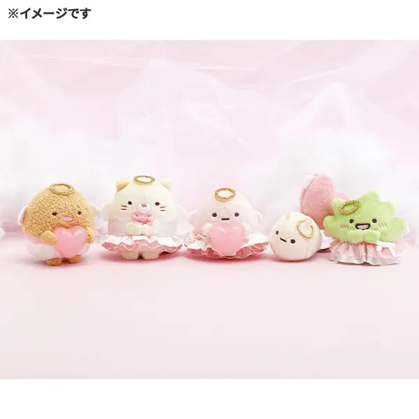 San-X | Sumikko Gurashi Angel & Devil Assorted Hand-held Tenori Plush Toy - Angel