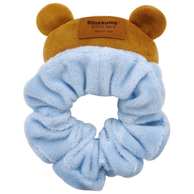 San-X | Rilakkuma Face Mascot Scrunchie - Rilakkuma