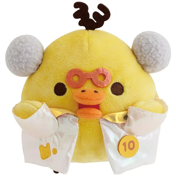 San-X | Rilakkuma Lab Theme Plush Toy - Kiiroitori