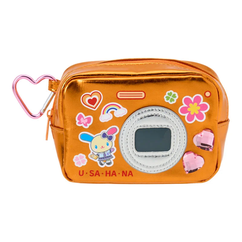 Sanrio | Sanrio Characters Sparkling School Trip Camera Style Pouch - Ushana
