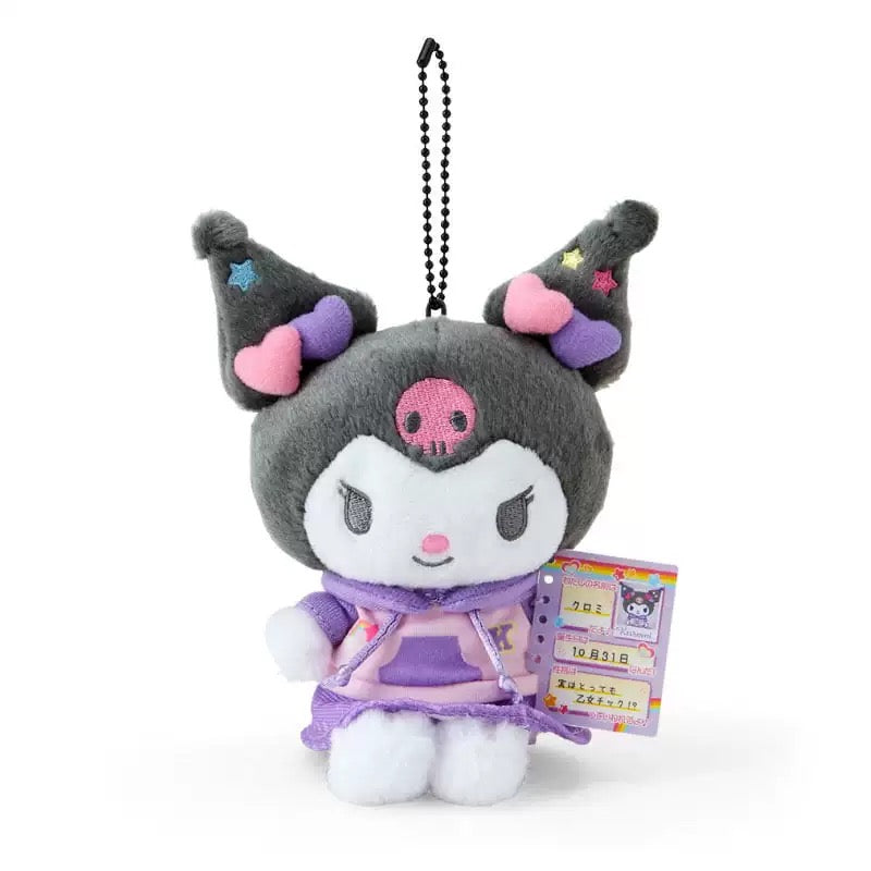 Sanrio | Nostalgic Profile Book Mascot Holder Kuromi