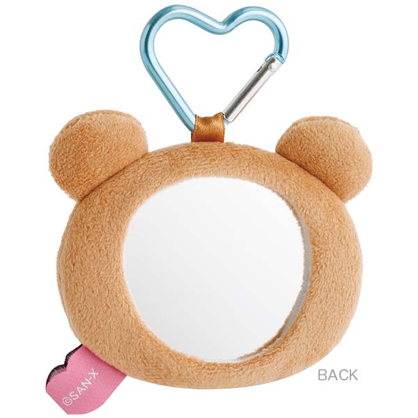 San-X | Rilakkuma Yuru Yuru Poka Poka Series Plush Mirror - Rilakkuma