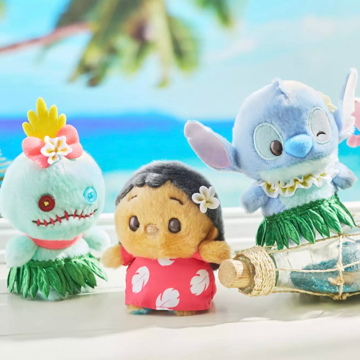Disney Store JP | Hawaiian Urupocha-Chan Plush Toy - Srump