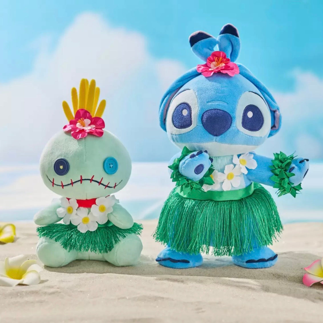 Disney Store JP | Aloha Plush Toy - Stitch